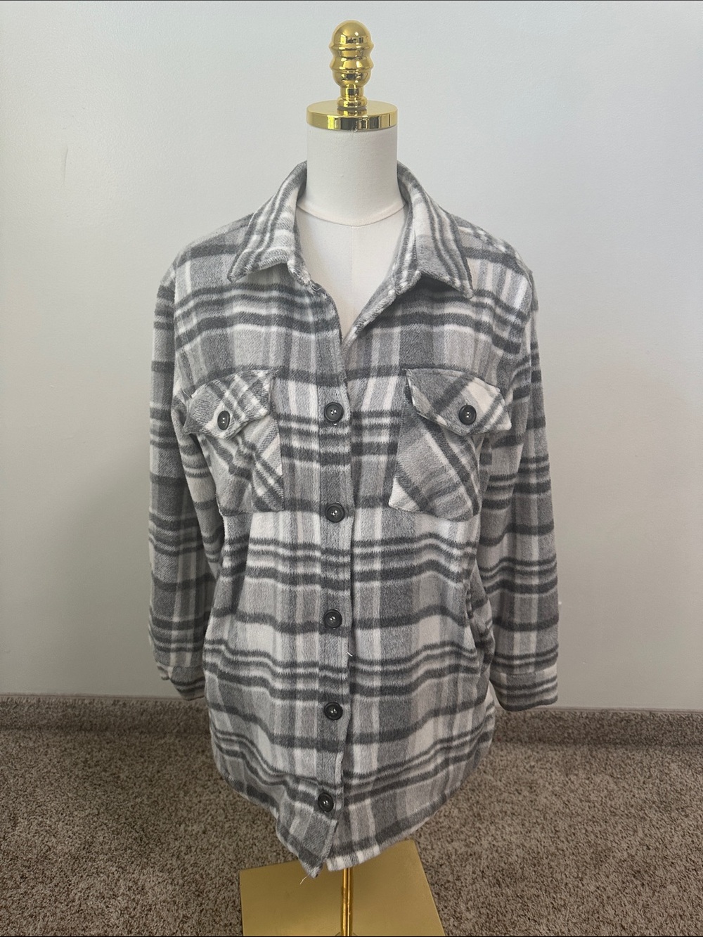 💕 Thread & Supply Flannel Shirt Jacket